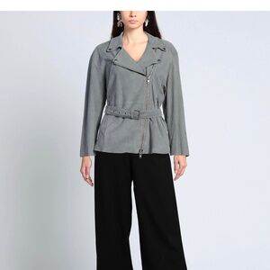 Bully (Italy) suede moto jacket (42)